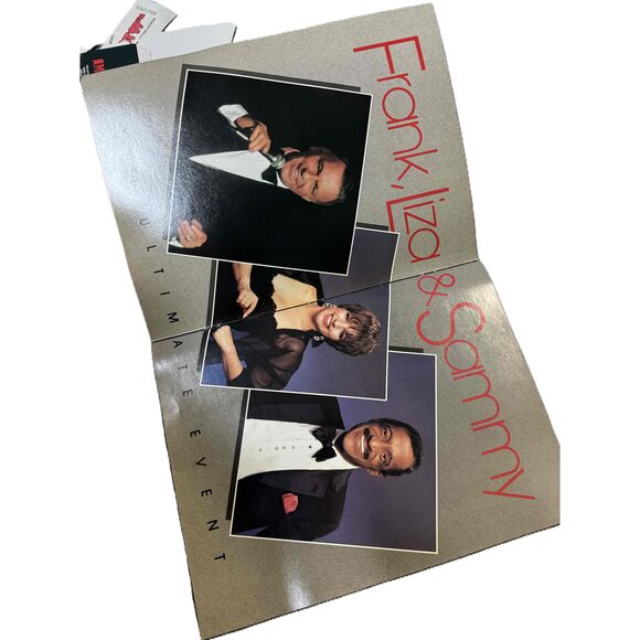 Frank Sinatra Liza Minnelli Sammy Davis Jr Ultimate Event Tour 1988 Program Set - Picture 8 of 14